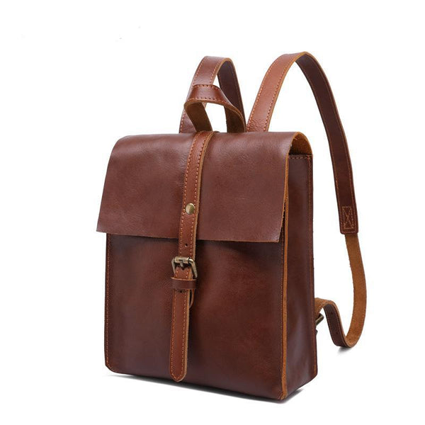 Heritage Vintage Leather Mini Backpack - YONDER BAGS