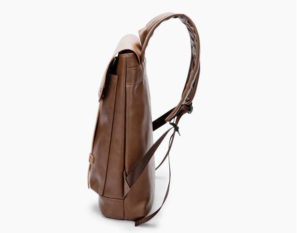 cooper small leather backpack Cooper Vintage Leather Backpack – YONDER BAGS