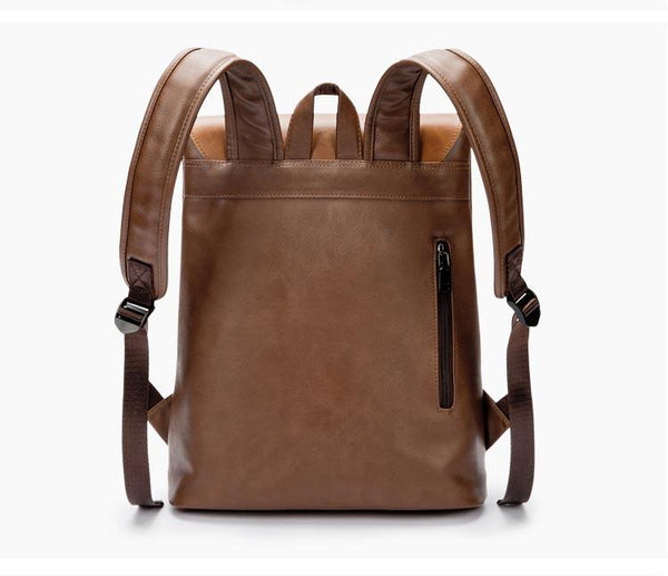 cooper small leather backpack Cooper Vintage Leather Backpack – YONDER BAGS