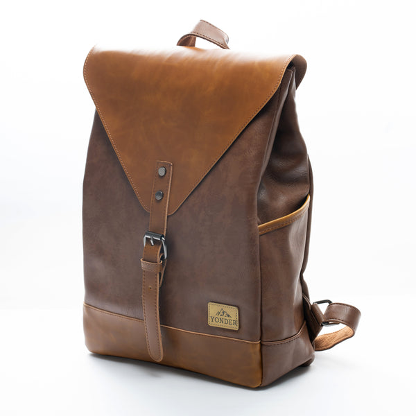 Spark Vintage Leather Backpack - YONDER BAGS