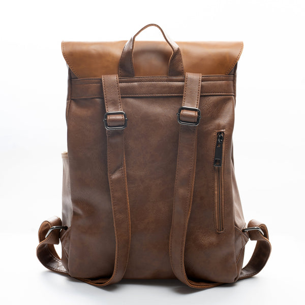 Spark Vintage Leather Backpack - YONDER BAGS