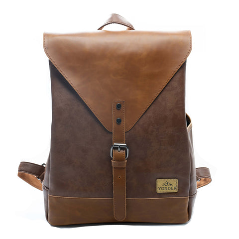 Spark Vintage Leather Backpack - YONDER BAGS