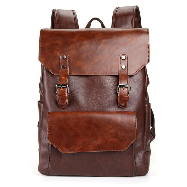 Spur II Vintage Leather Backpack - YONDER BAGS