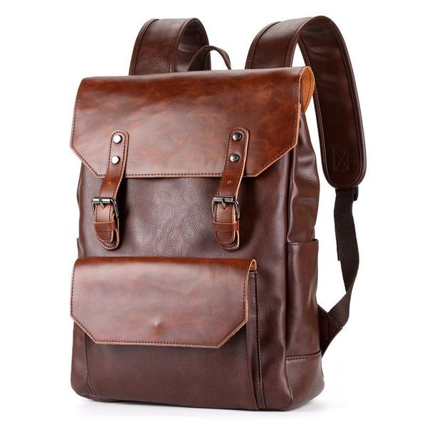 Spur II Vintage Leather Backpack - YONDER BAGS