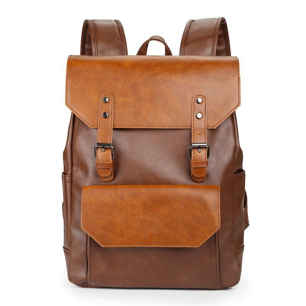 Spur II Vintage Leather Backpack - YONDER BAGS