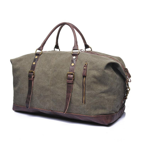 Strider Vintage Canvas Duffle Bag - YONDER BAGS