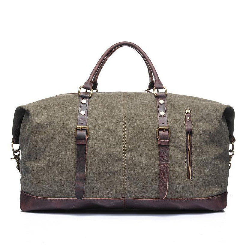 Strider Vintage Canvas Duffle Bag Army Green
